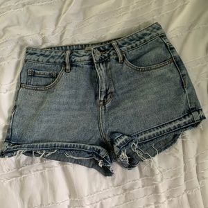 Pacsun High Rise Jean Shorts